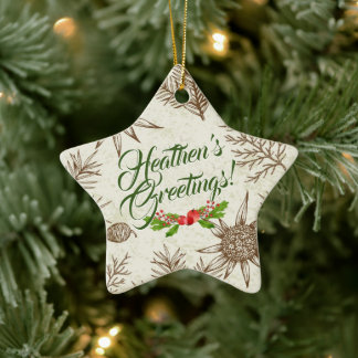 Heathen Gruß Atheist Ornament