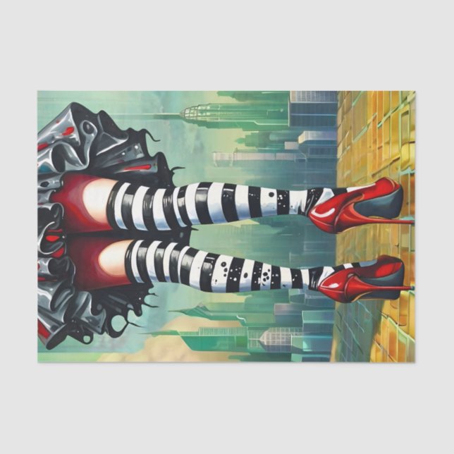 Heather Heels Witch Seidenpapier (Vorderseite)