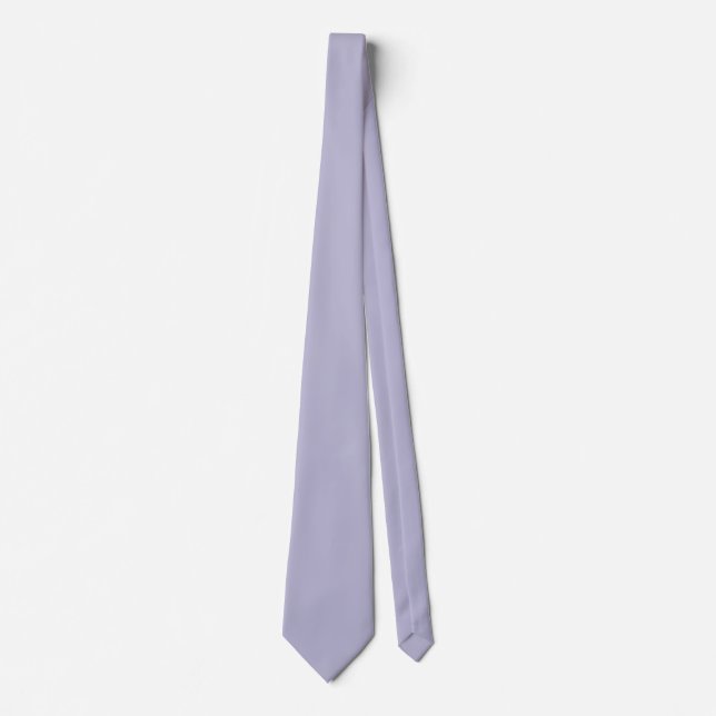 Heather Lila Solid Color Krawatte (Vorderseite)