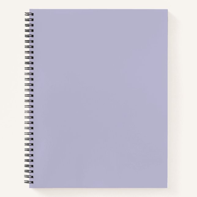 Heather Lila Solid Color Notizbuch (Vorderseite)