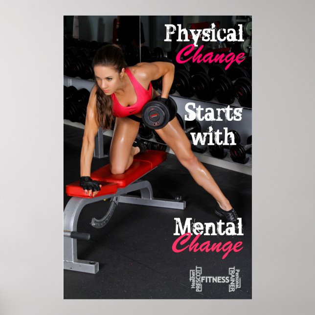 Heather Prescott Fitness & Personal Trainer prints Poster (Vorne)