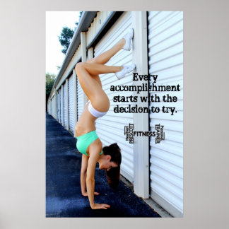 Heather Prescott Fitness & Personal Trainings Poster