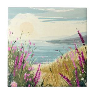 Heather's Embrace am Meer Fliese