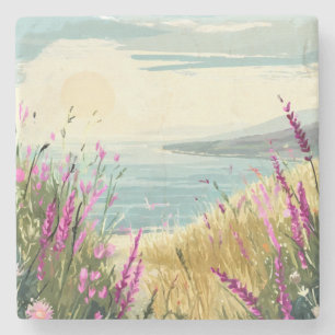 Heather's Embrace am Meer Steinuntersetzer