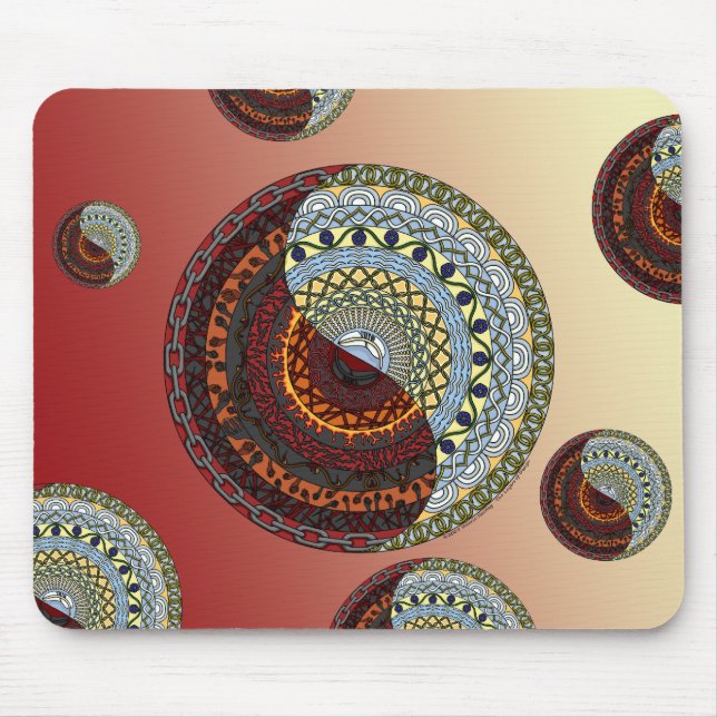 Heaven and Hell Mousepad (Vorne)
