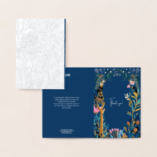 Heaven Collection – Florist Danke-Faltkarte Folienkarte