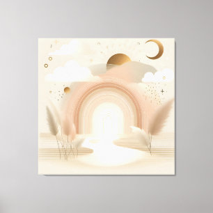 Heaven Leinwand Art Friedliche spirituelle Wandv
