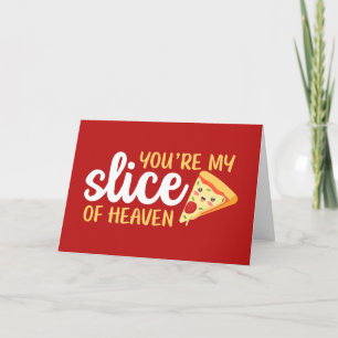 Heaven Niedlich Pizza Funny Valentine's Day Feiertagskarte