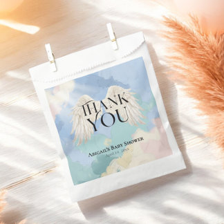 Heaven Sent Angel Wings Pastel Baby Dusche Geschenktütchen