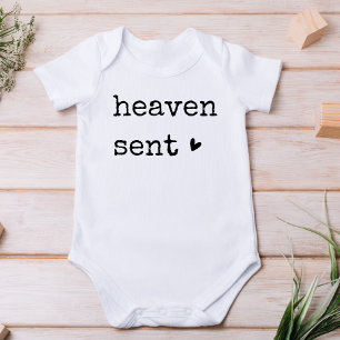 Heaven Sent Baby Baptisse Christlich Baby Strampler