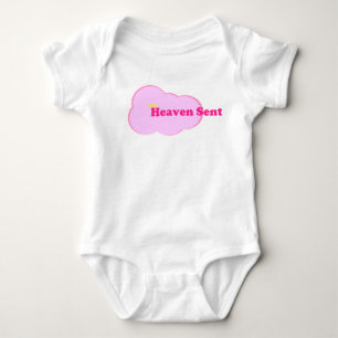 Heaven Sent - Girl Baby Strampler