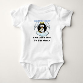 Heaven Sent I Am God's Gift To The World Baby Strampler