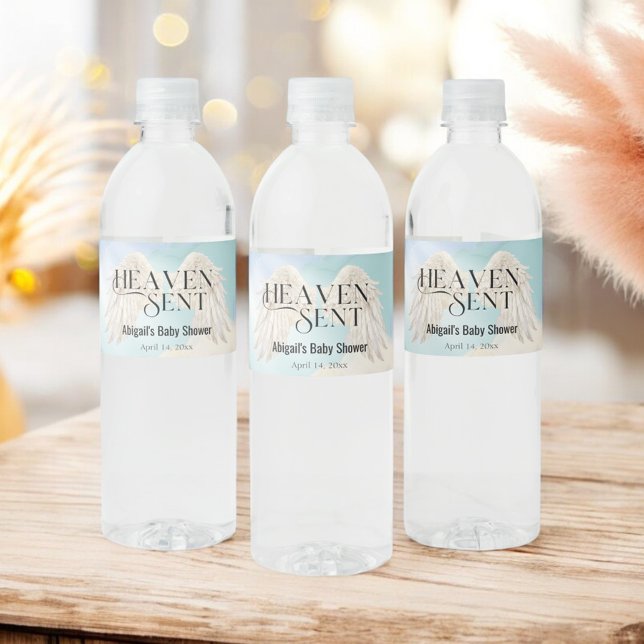 Heaven Sent Pastel Angel Wings Baby Dusche (Von Creator hochgeladen)