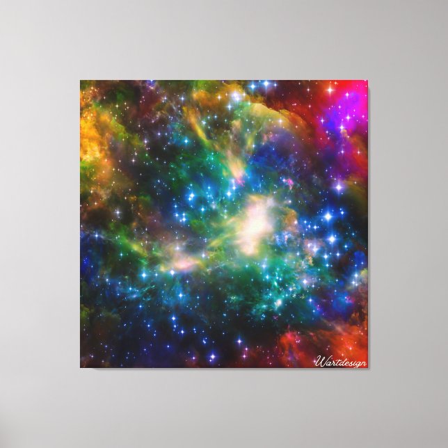 Heavenly Horizons Fantasy Sky Art Wall Art Leinwanddruck (Vorderseite)