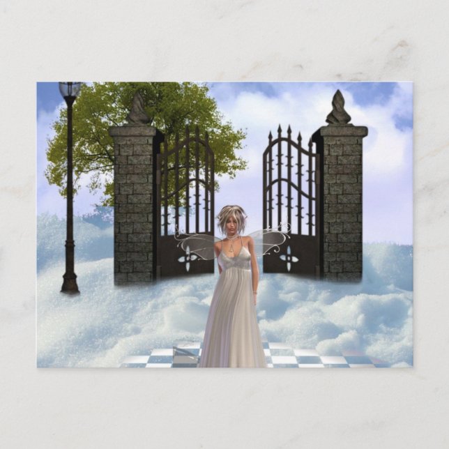 Heavens Angel Postcard Postkarte (Vorderseite)