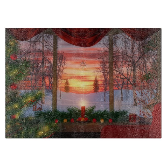 Heaven's Dayspring Cutting Board Schneidebrett (Vorderseite)