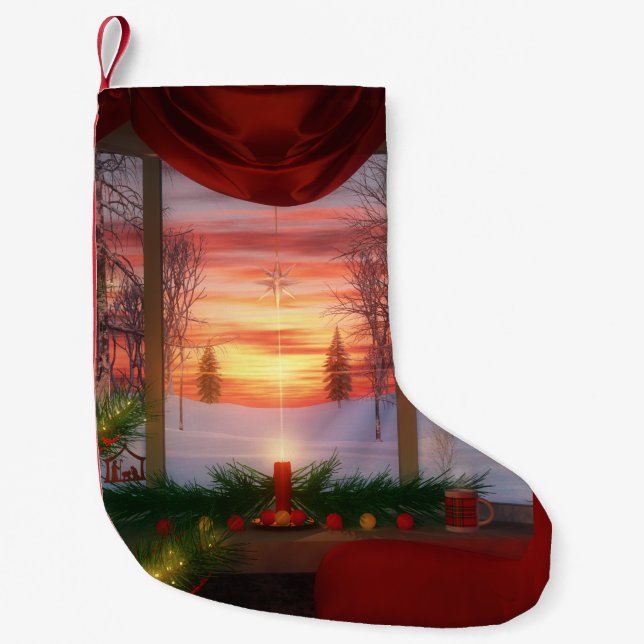 Heaven's Dayspring Weihnachts-Strumpf Kleiner Weihnachtsstrumpf (Vorderseite)