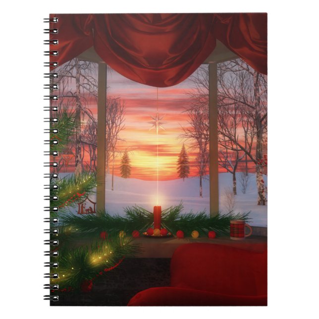 Heaven's Dayspring Weihnachtsbuch Notizblock (Vorderseite)