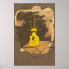 Heaven's Embrace - Custom Memorial Poster