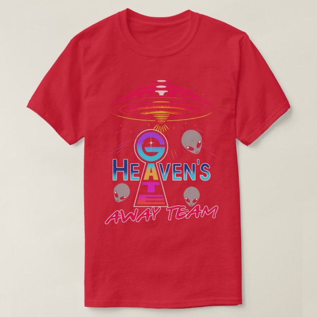 Heavens Gate Away Team T-Shirt (Design vorne)