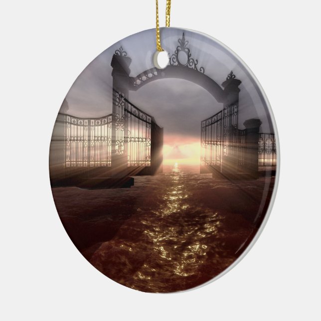 Heavens Gate Keramik Ornament (Links)