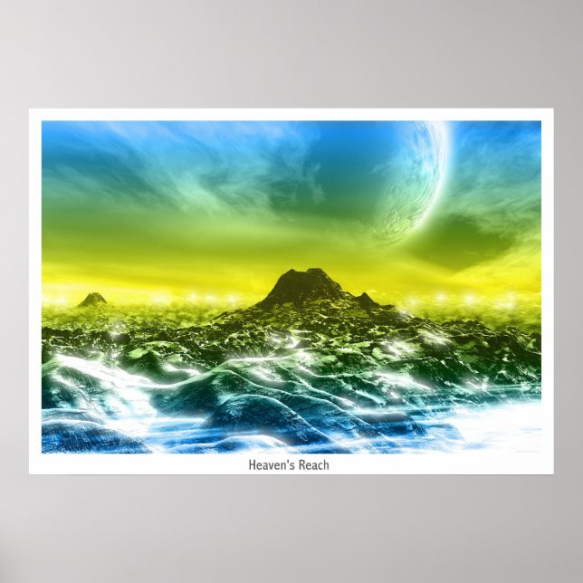 Heaven's Reach ("da draußen") Poster (Vorne)