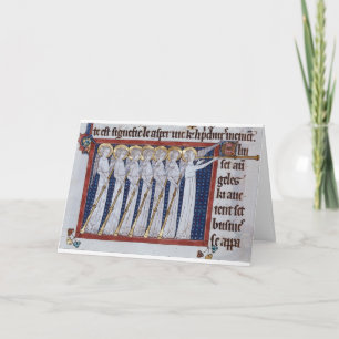 Heav'nly Wirts-Weihnachtskarte Feiertagskarte