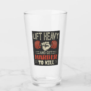 Heavy abheben und schwerer zu töten glas