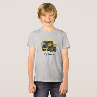 Heavy Dump Truck Illustration – Industrial Power M Tri-Blend Shirt