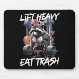 Heavy Eat Müll Gewichtheben Bodybuilding Gy Mousepad