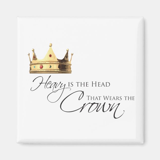 Heavy ist der Kopf Magnet (Vorne)