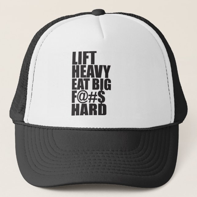 Heavy Lift, essen Big Truckerkappe (Vorderseite)