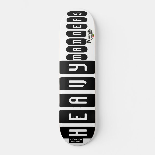 HEAVY MANNERS Skateboard (Vorderseite)