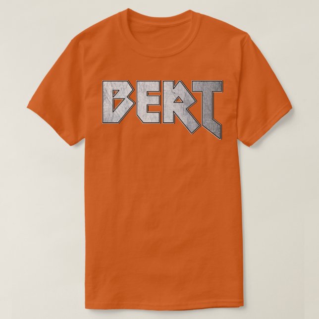 Heavy Metal Bert T-Shirt (Design vorne)