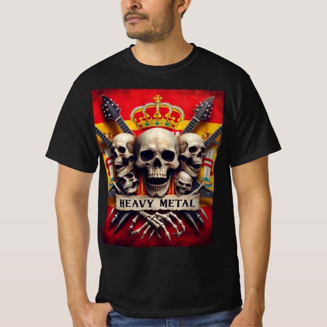 Heavy metal español T-Shirt (Vorderseite)