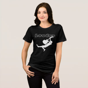 Heavy-Metal-Gitarrist - Liebt es laut Tri-Blend Shirt
