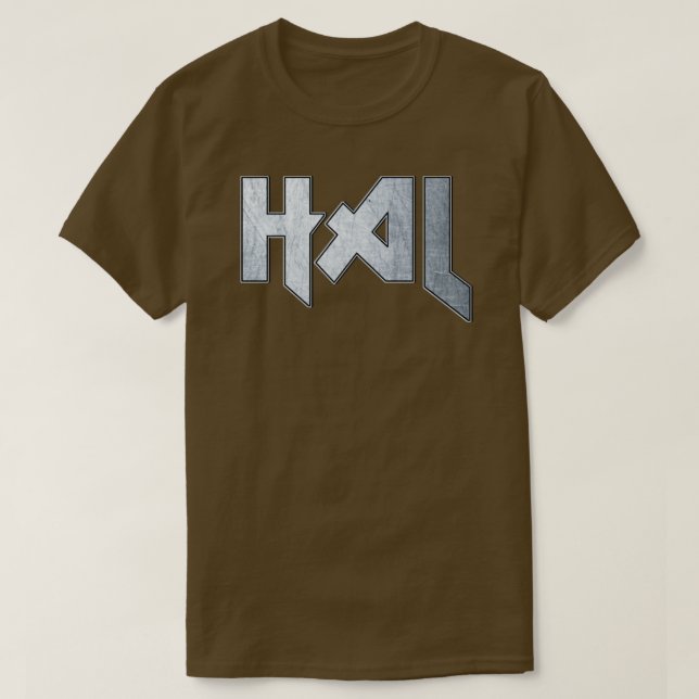 Heavy Metal Hal T-Shirt (Design vorne)