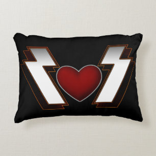 Heavy Metal Heart Dekokissen