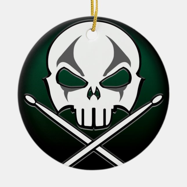 Heavy Metal Keramikornament (Vorne)