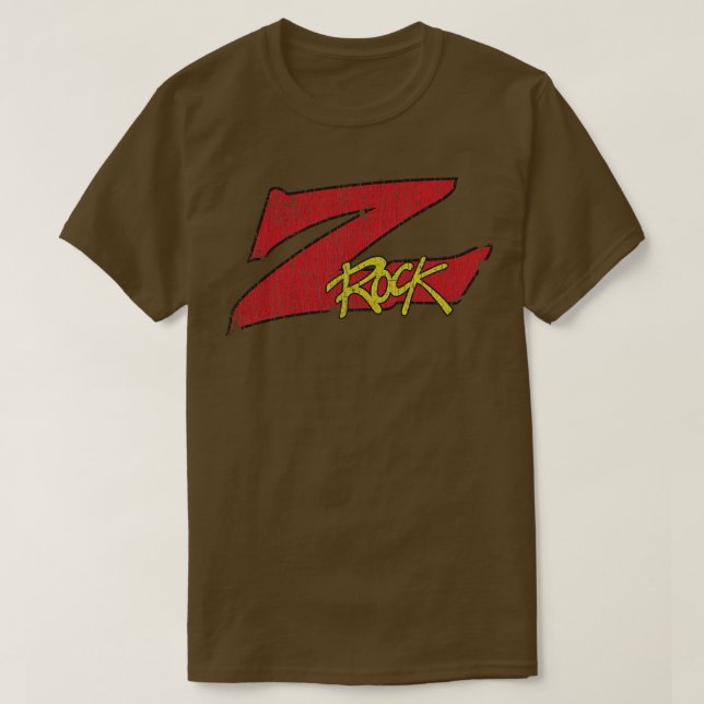 Heavy Metal Lover Z Rock Heavy Metal Radio 1986 T-Shirt (Design vorne)