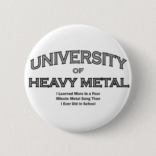 HEAVY-METAL-MUSIK BUTTON