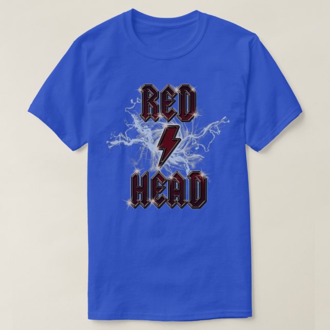 Heavy Metal RedHead T-Shirt (Design vorne)