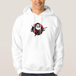 Heavy Metal Santa Claus Gitarre spielen Hoodie