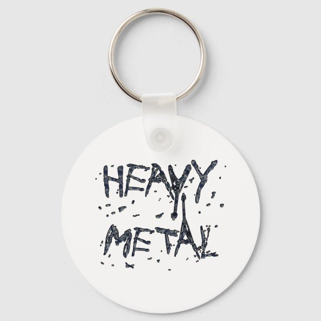 HEAVY METAL SCHLÜSSELANHÄNGER (Vorderseite)