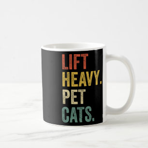 Heavy Pet Cats - Funny Gym Workout Kaffeetasse