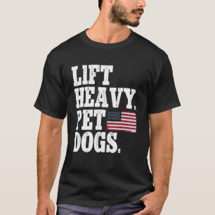 Heavy Pet Hunde Gewichtsabnahme Fitness Gym 1 T-Shirt