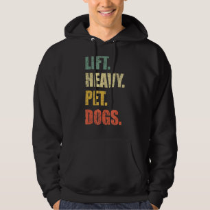 Heavy Pet Hunde Gym Fitness Hefting Hoodie