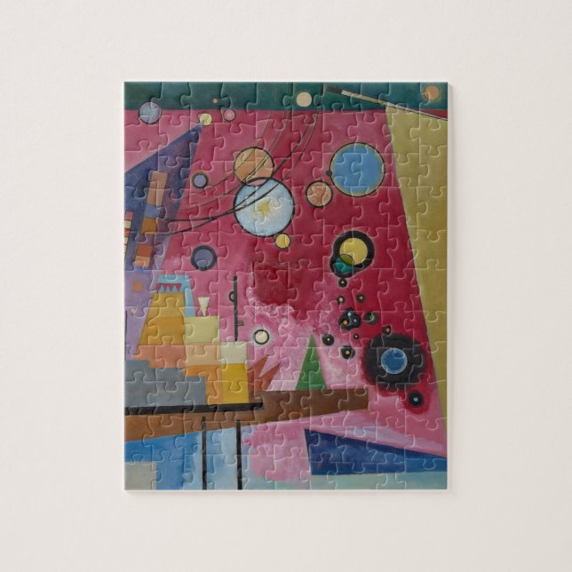Heavy Red von Wassily Kandinsky (Vertikal)
