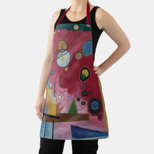 Heavy Red von Wassily Kandinsky Schürze