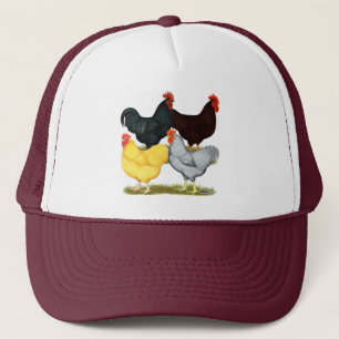 Heavy Rooster Chicken Quartett Truckerkappe